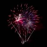 fireworks in the sky